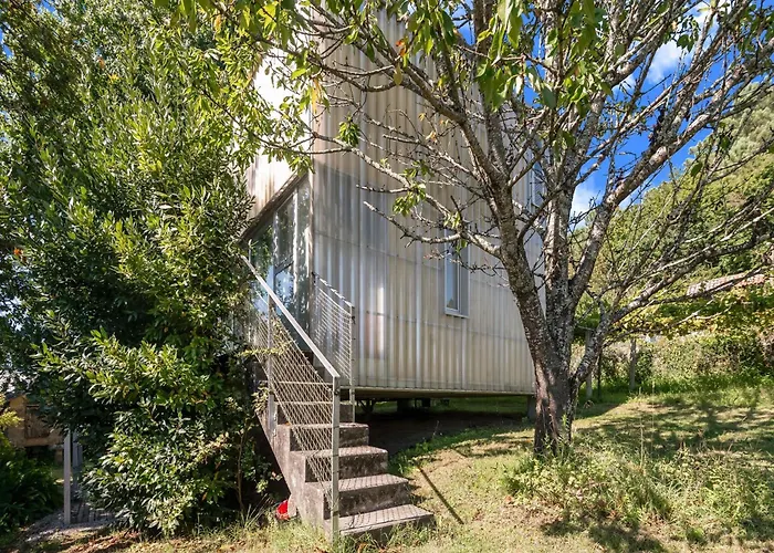 Tatil Evi Treehouse In Galicia Near Silgar *